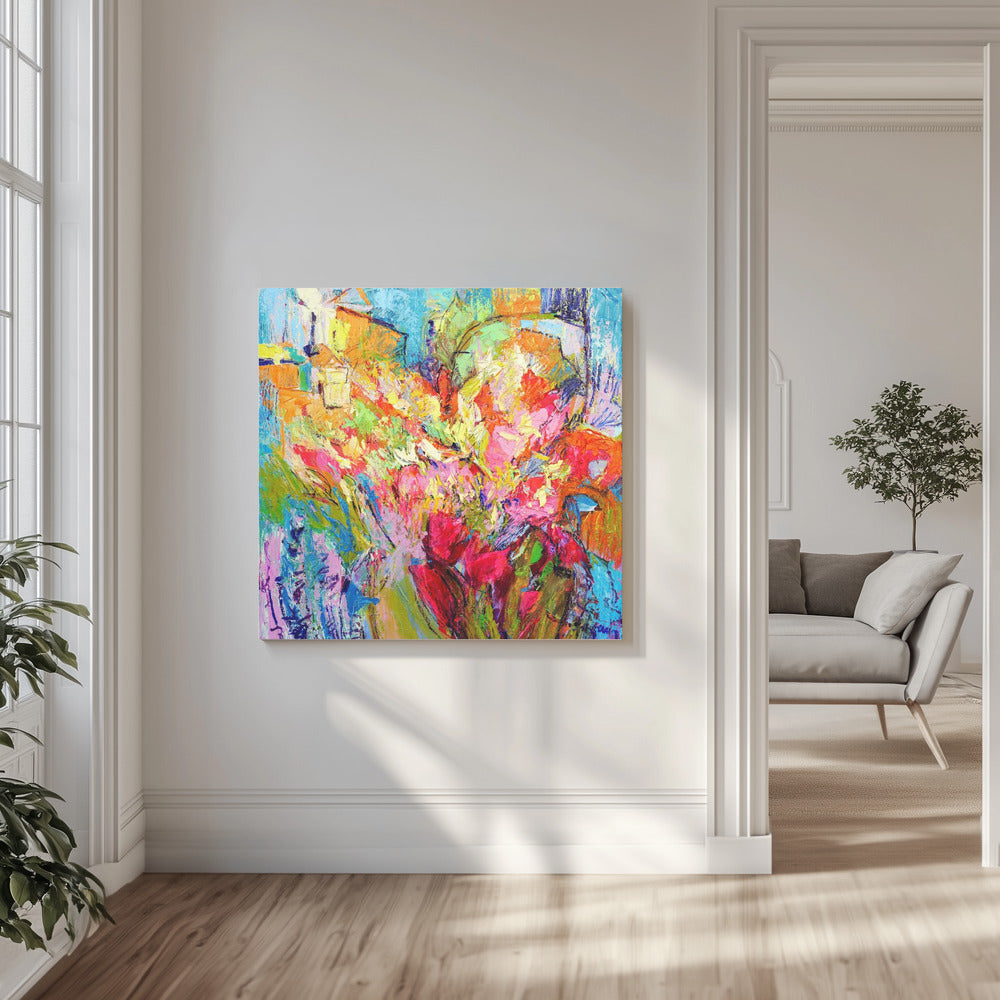Brilliant Bloom Scape | Canvas