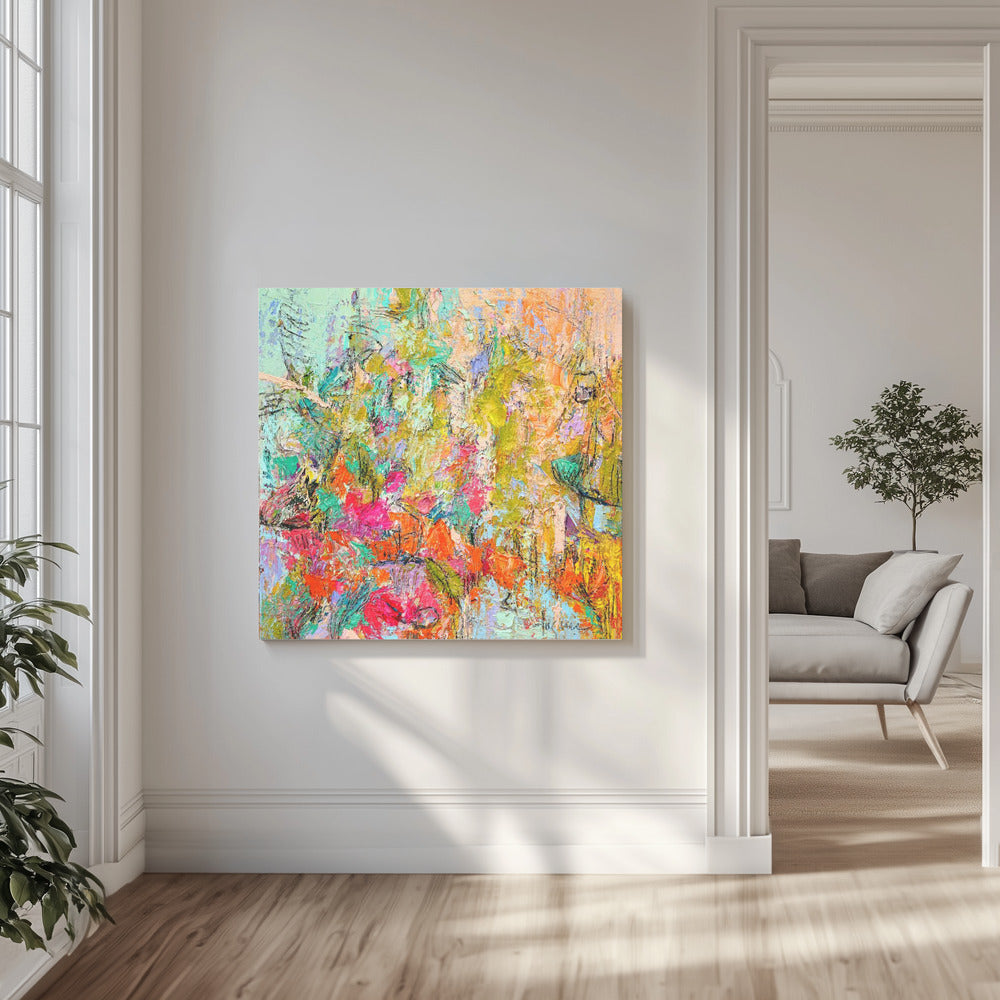 Expressionist Colorful Abstract | Canvas