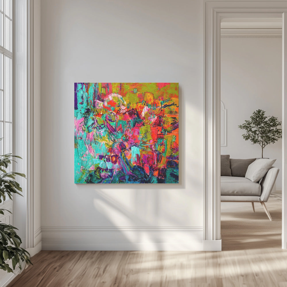 Ethereal Blossom Glow | Canvas
