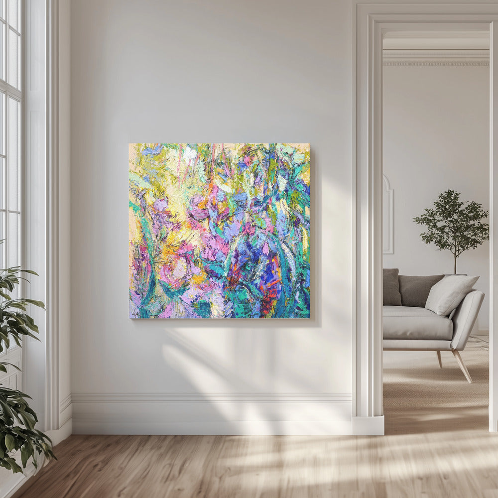 Expressionist Colorful Abstract | Canvas