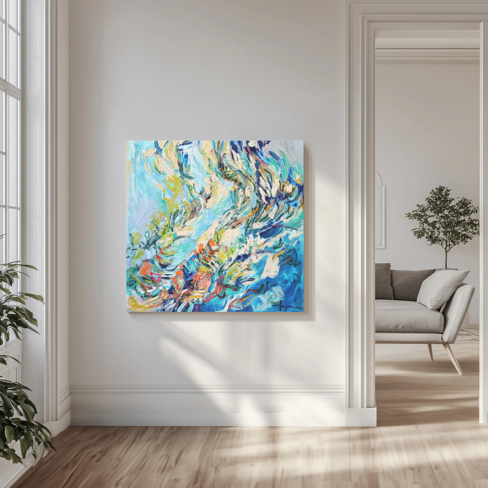 Burst of Blooming Light | Canvas