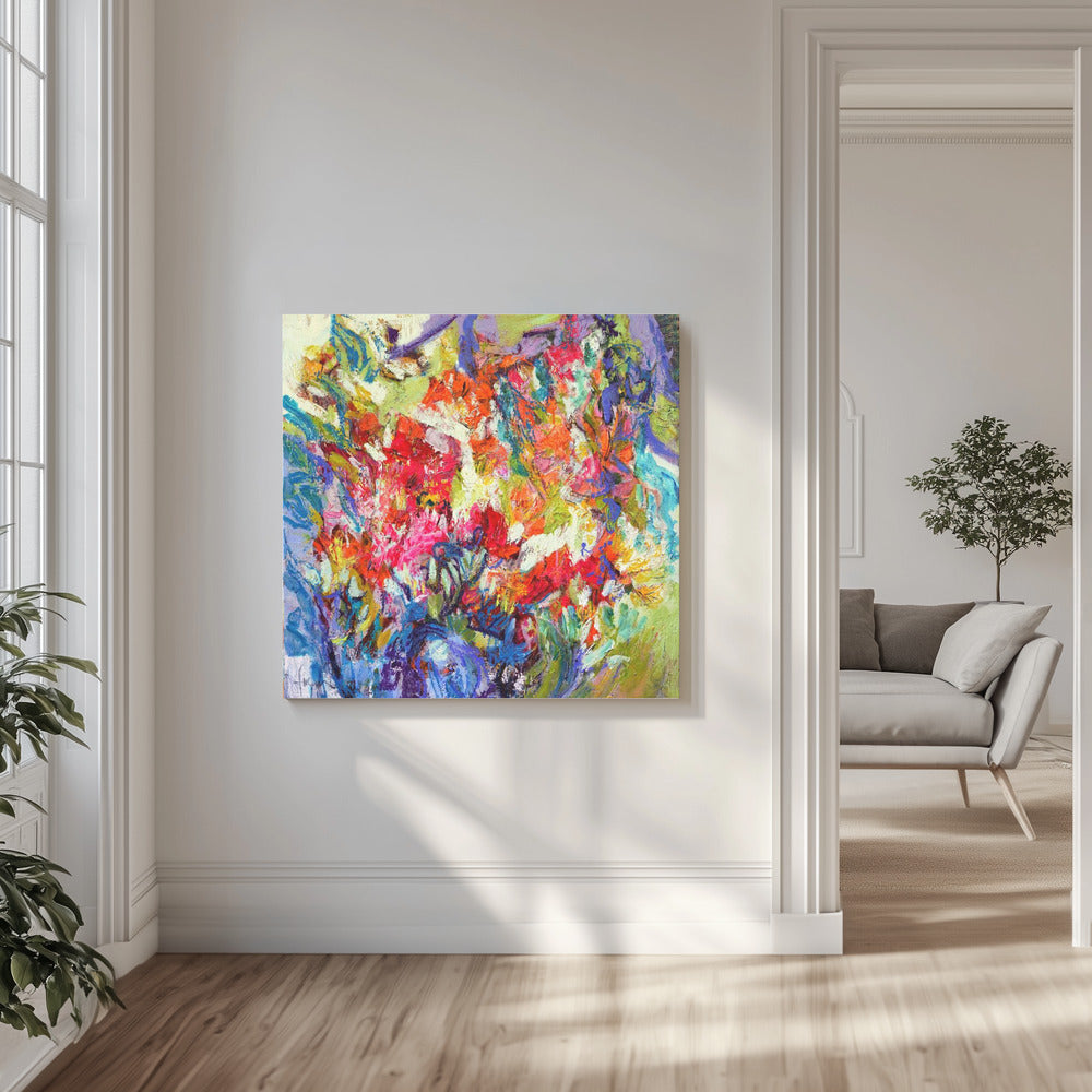 Expressionist Colorful Abstract | Canvas