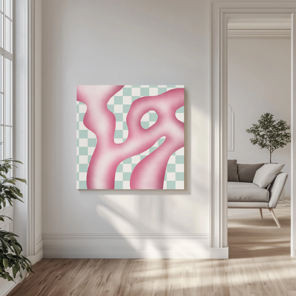 Abstract liquid 09 | Canvas