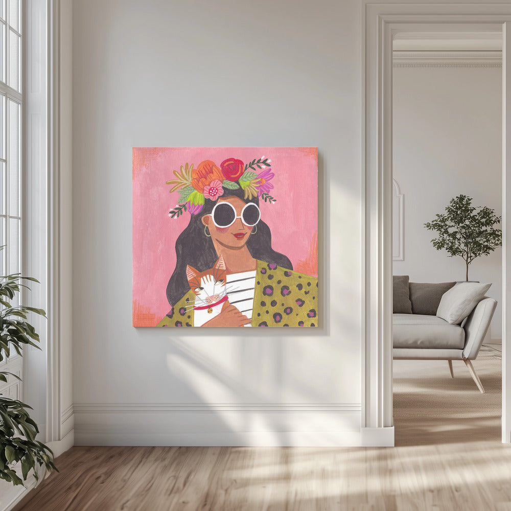 Cat lady | Canvas