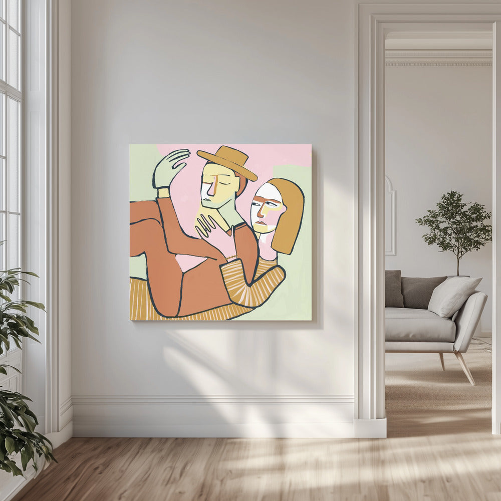 The couple | Canvas