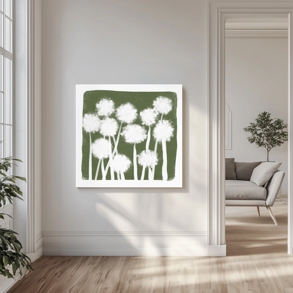 Green Abstract | Canvas