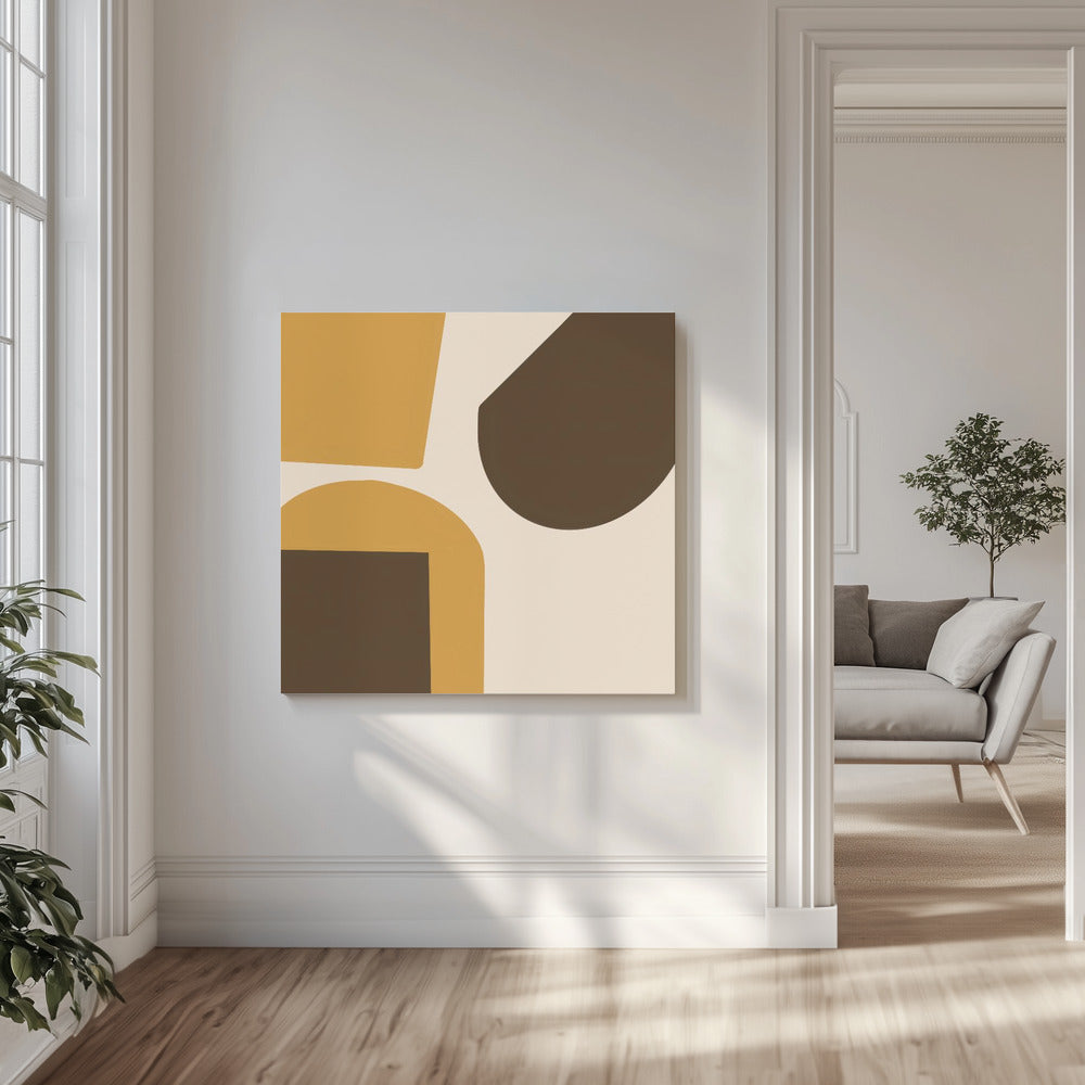 Brown abstract | Canvas