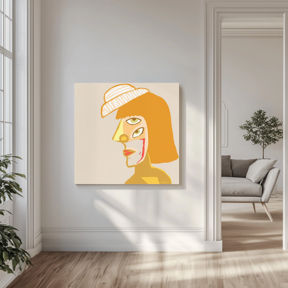 The Golden Lady | Canvas