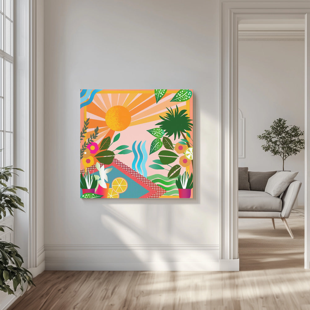 Tropical Hygge | Canvas