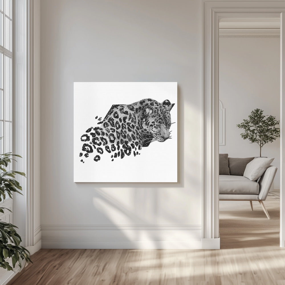 Cosmic Leopard Mural Copy | Canvas