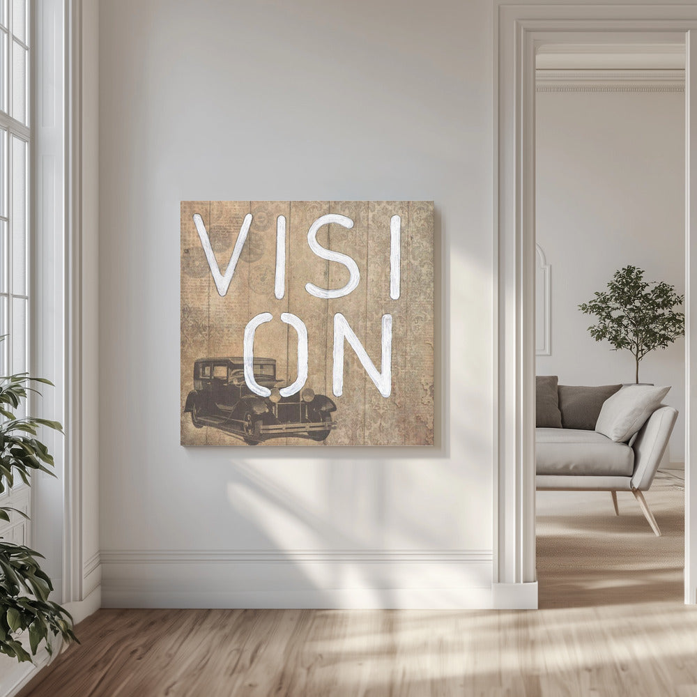 letter art [vision | Canvas