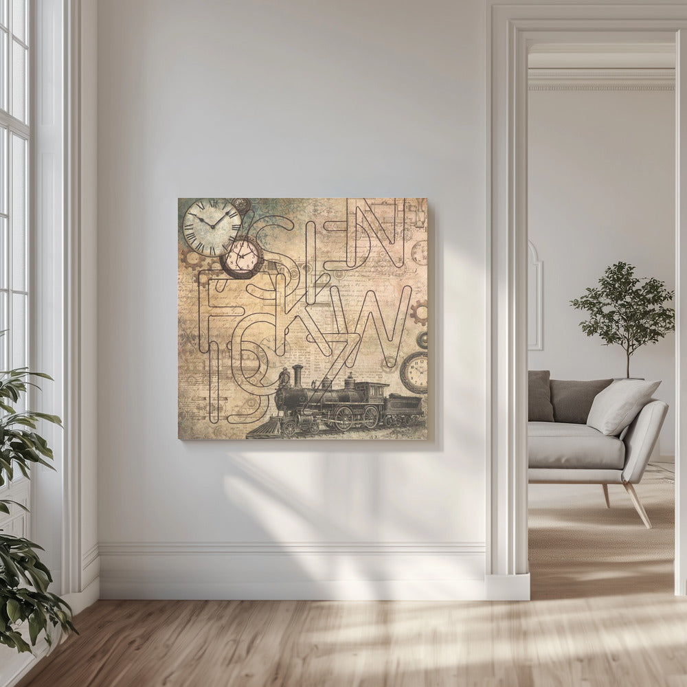 letter art 09 | Canvas