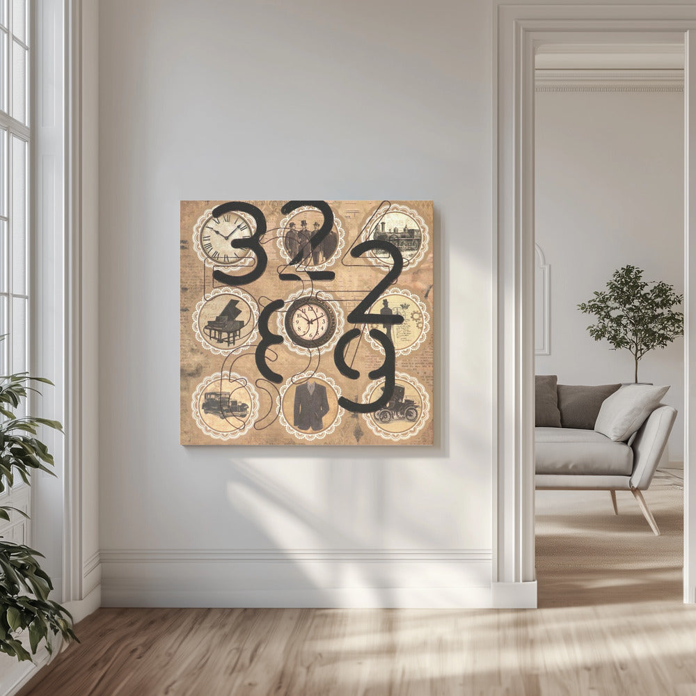 letter art 10 | Canvas