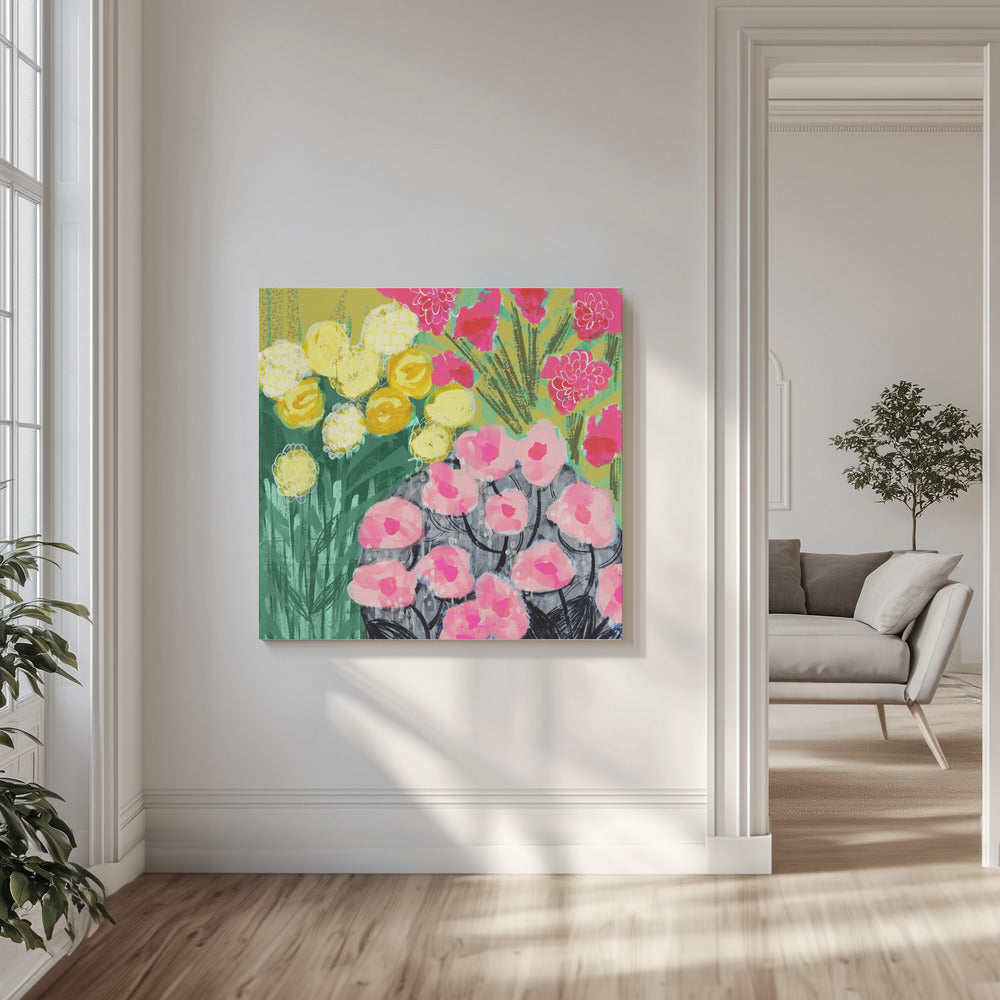 Pop Garden II | Canvas