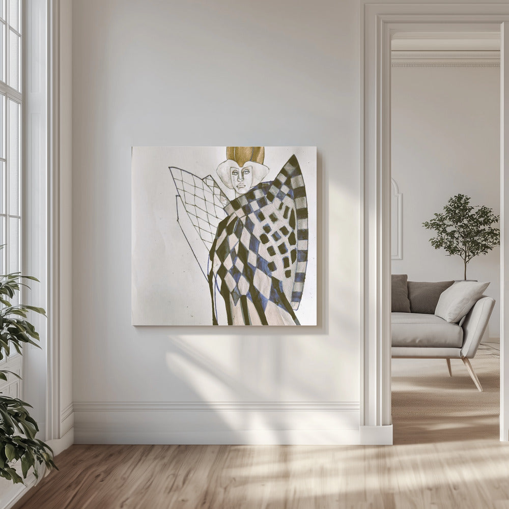 Golden Moon | Canvas