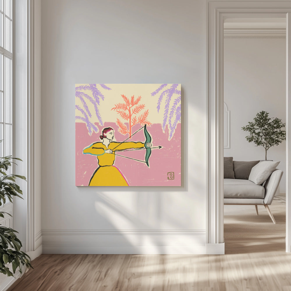 Archer&#039;s Focus | Canvas