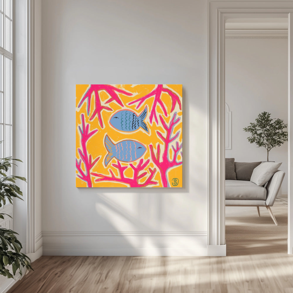 Coral Companions | Canvas