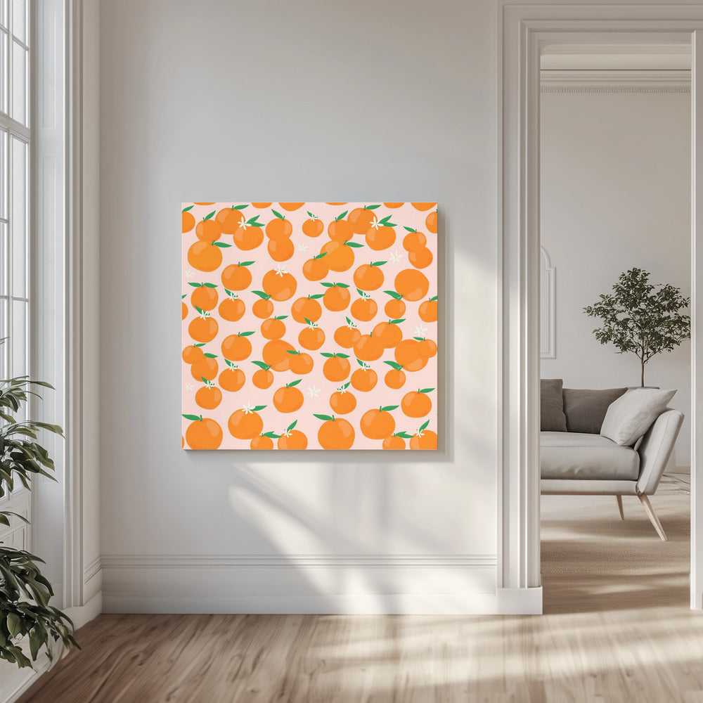 Oranges Pattern | Canvas