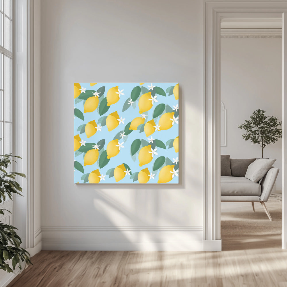 Lemons Pattern | Canvas