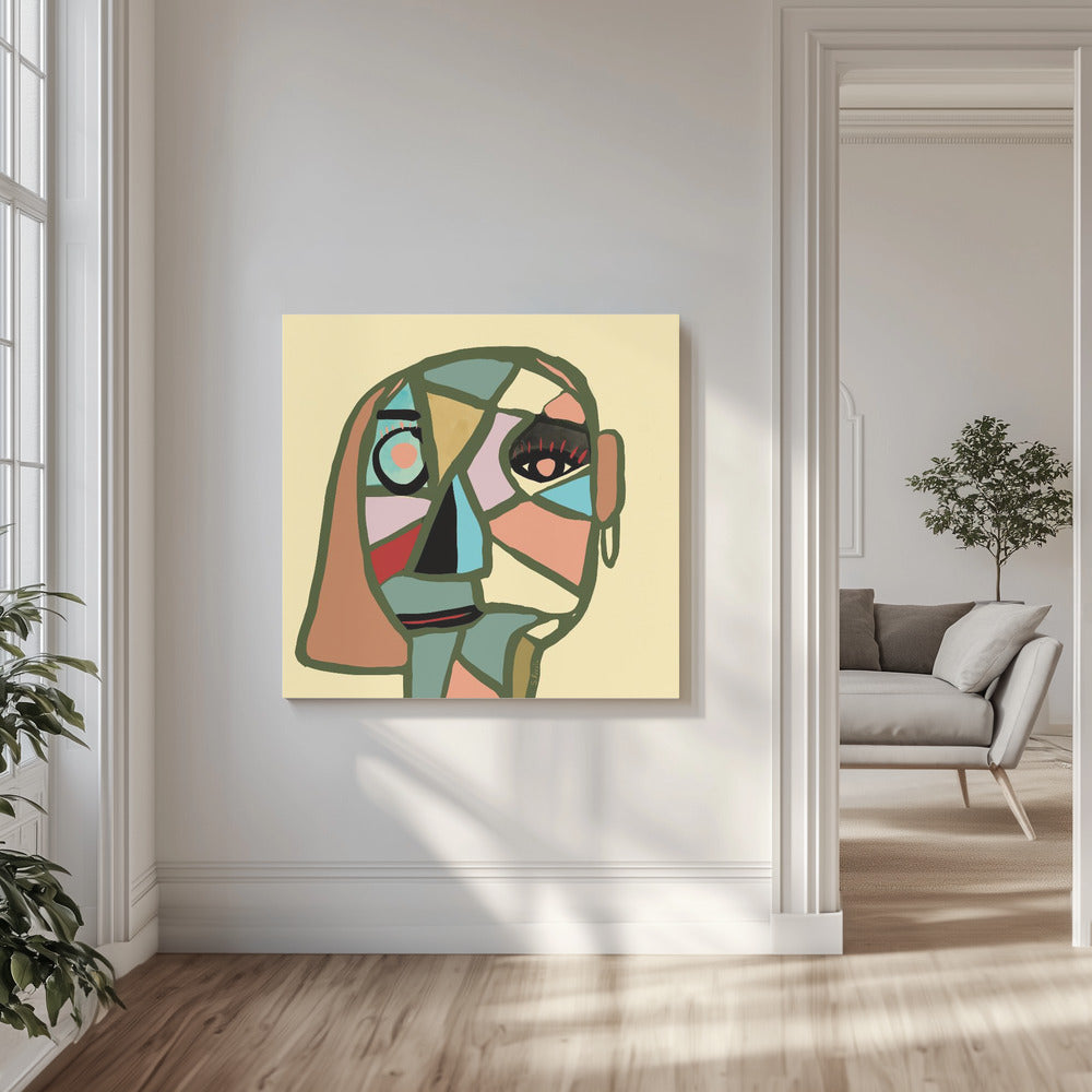 Abstract face | Canvas