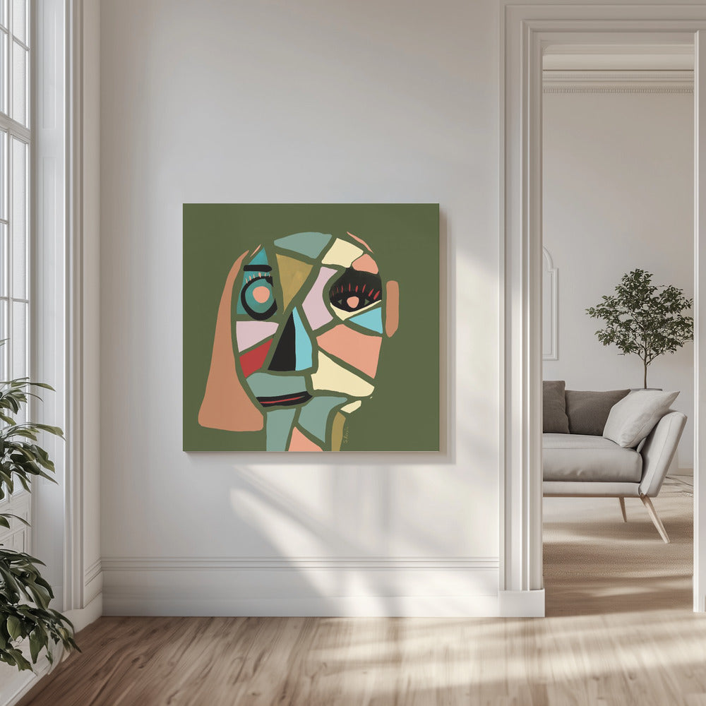 Abstract face | Canvas