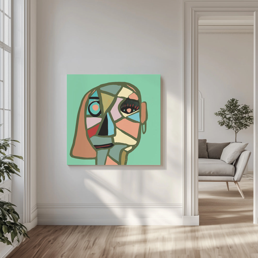 Abstract face | Canvas