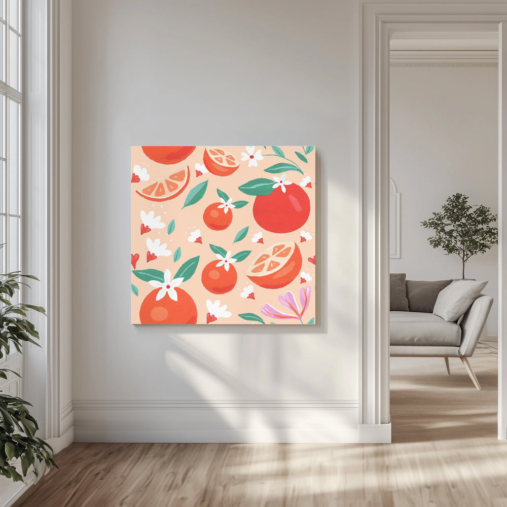 Citrus Pattern | Canvas