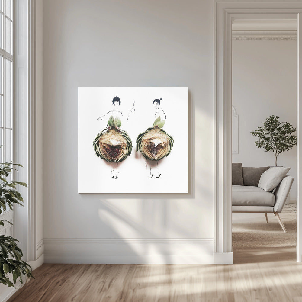 Artichoke Duo | Canvas
