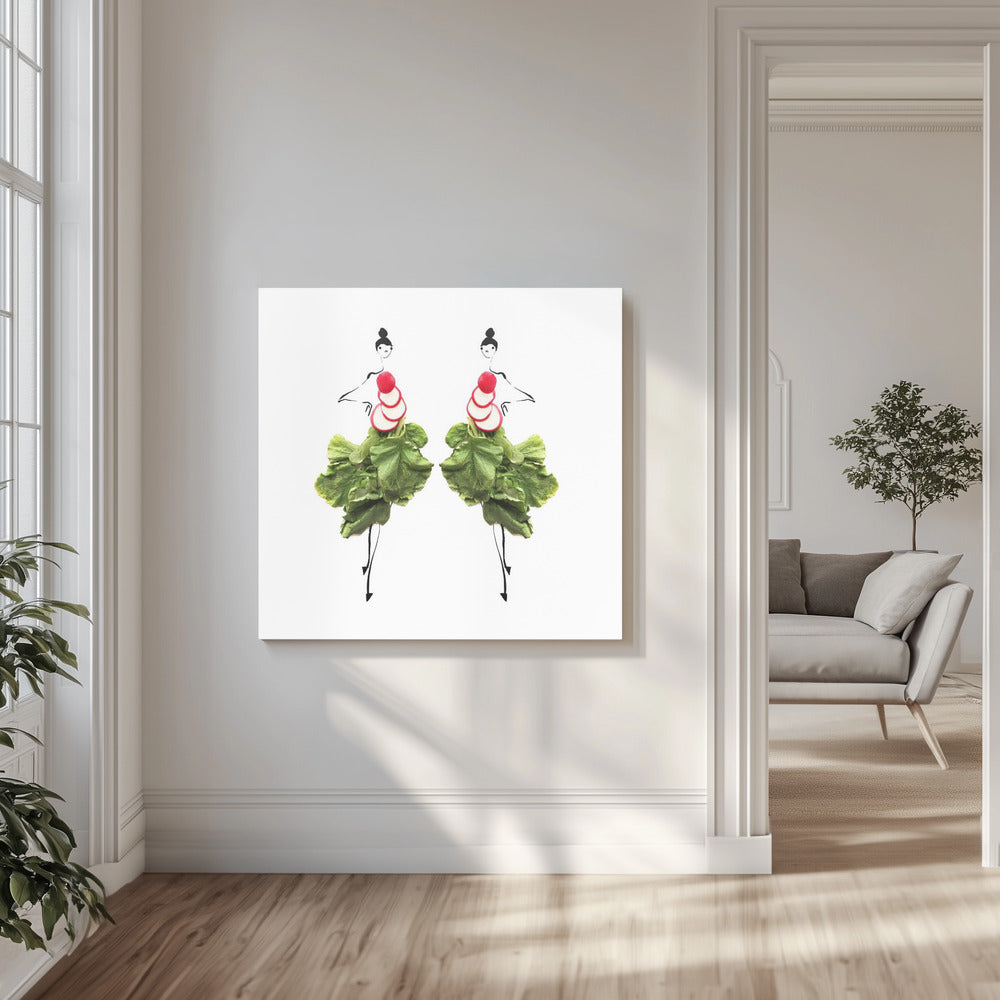 Radish Duo | Canvas