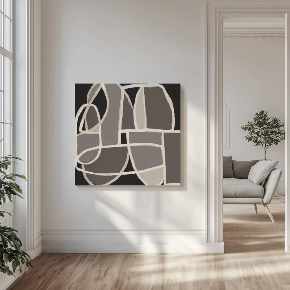 Black and white abstract | Canvas