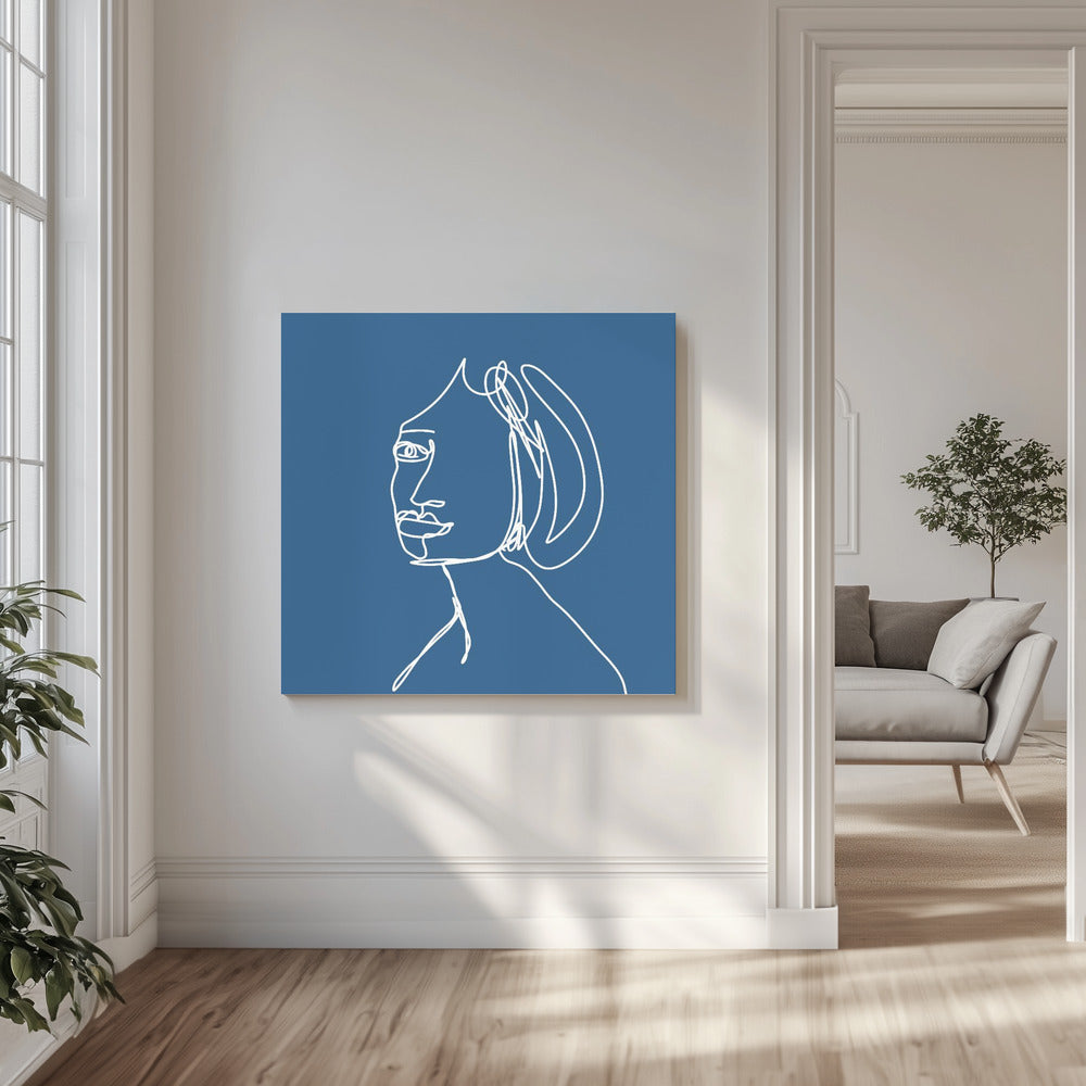 Woman LINE DRAWING | Canvas