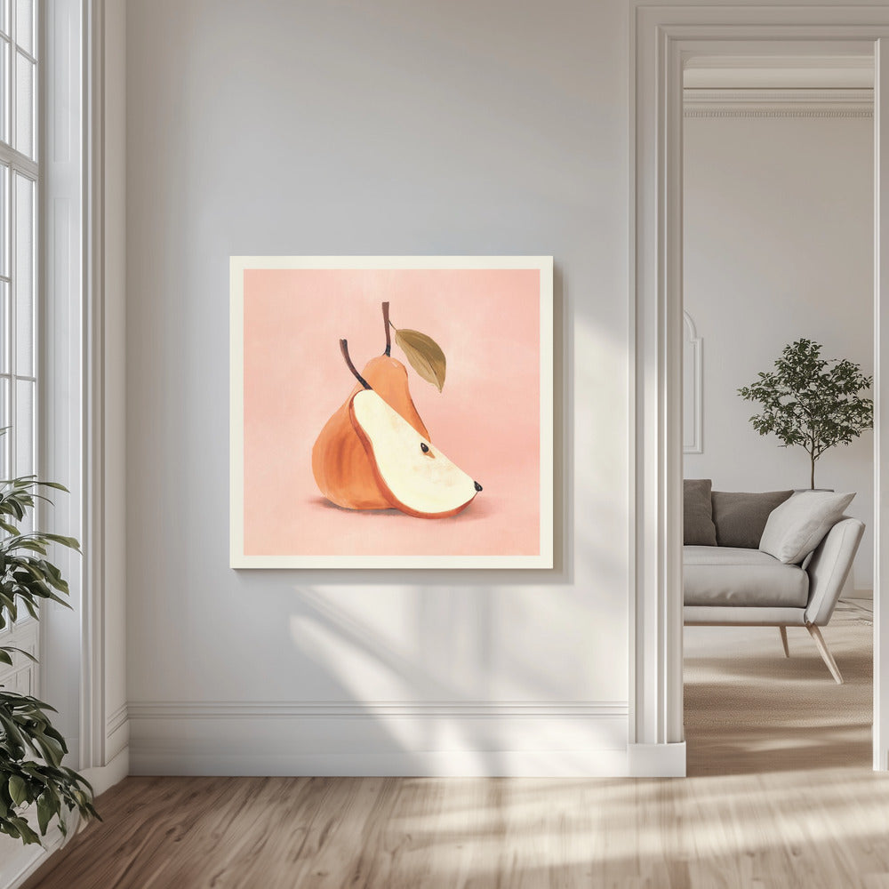 Stylized Pear | Canvas