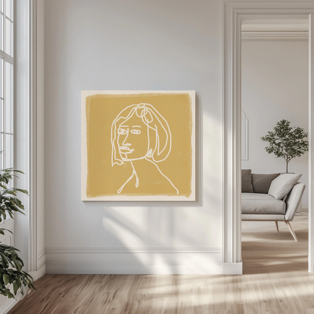 Woman in golds | Canvas