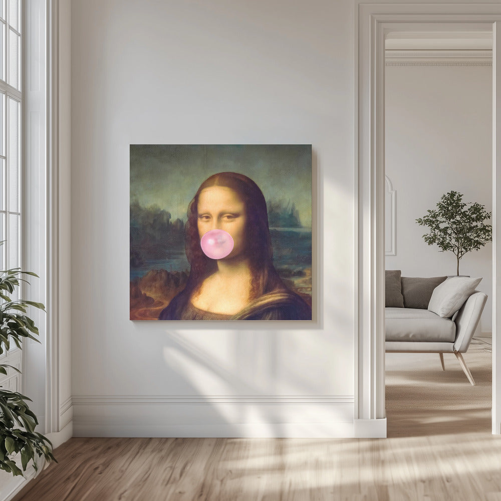 Mona Lisa Bubble Gum | Canvas