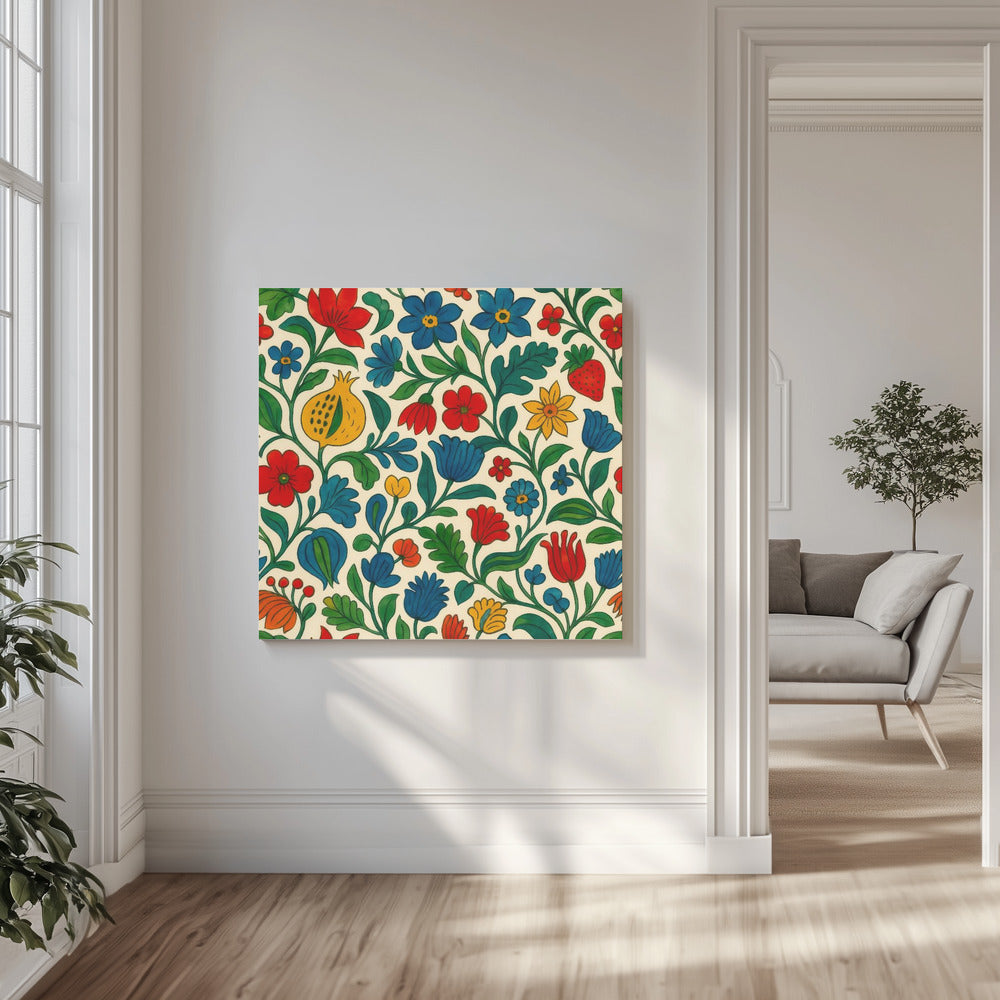 Blooming Floral Symphony | Canvas