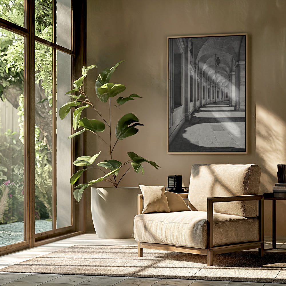 Curved Corridor | Poster