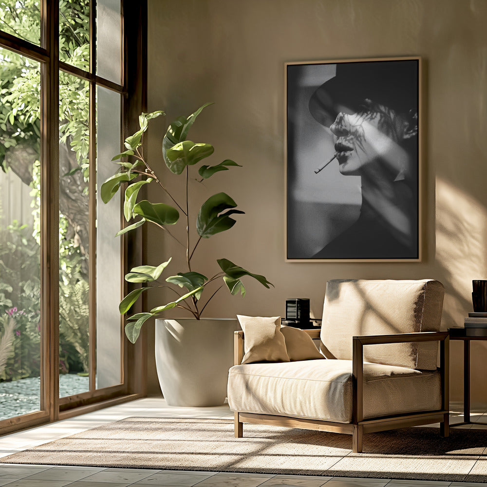 lady in black | Poster