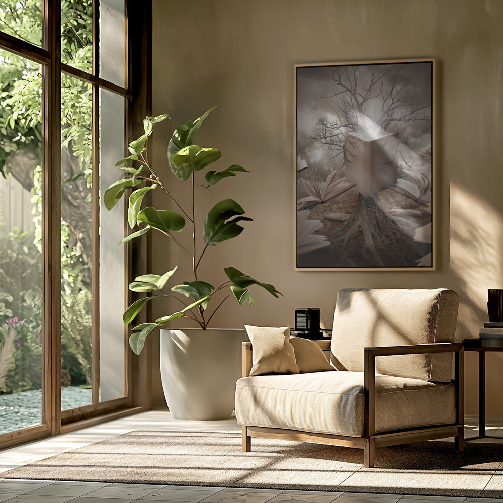 Old Tree Reading Story Book | Poster