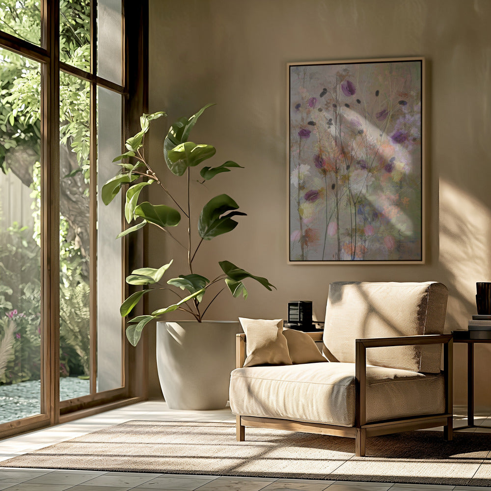 Painterly flowers | Poster