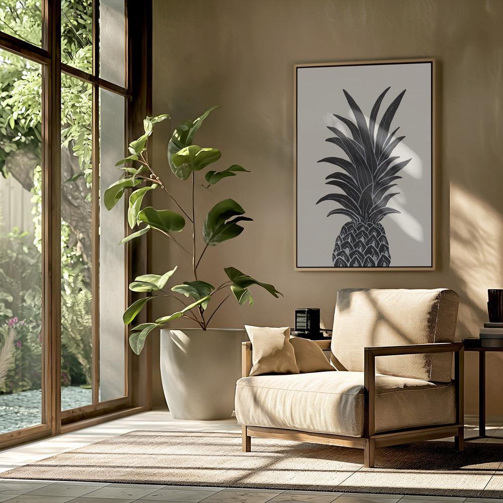 Black Pineapple | Poster