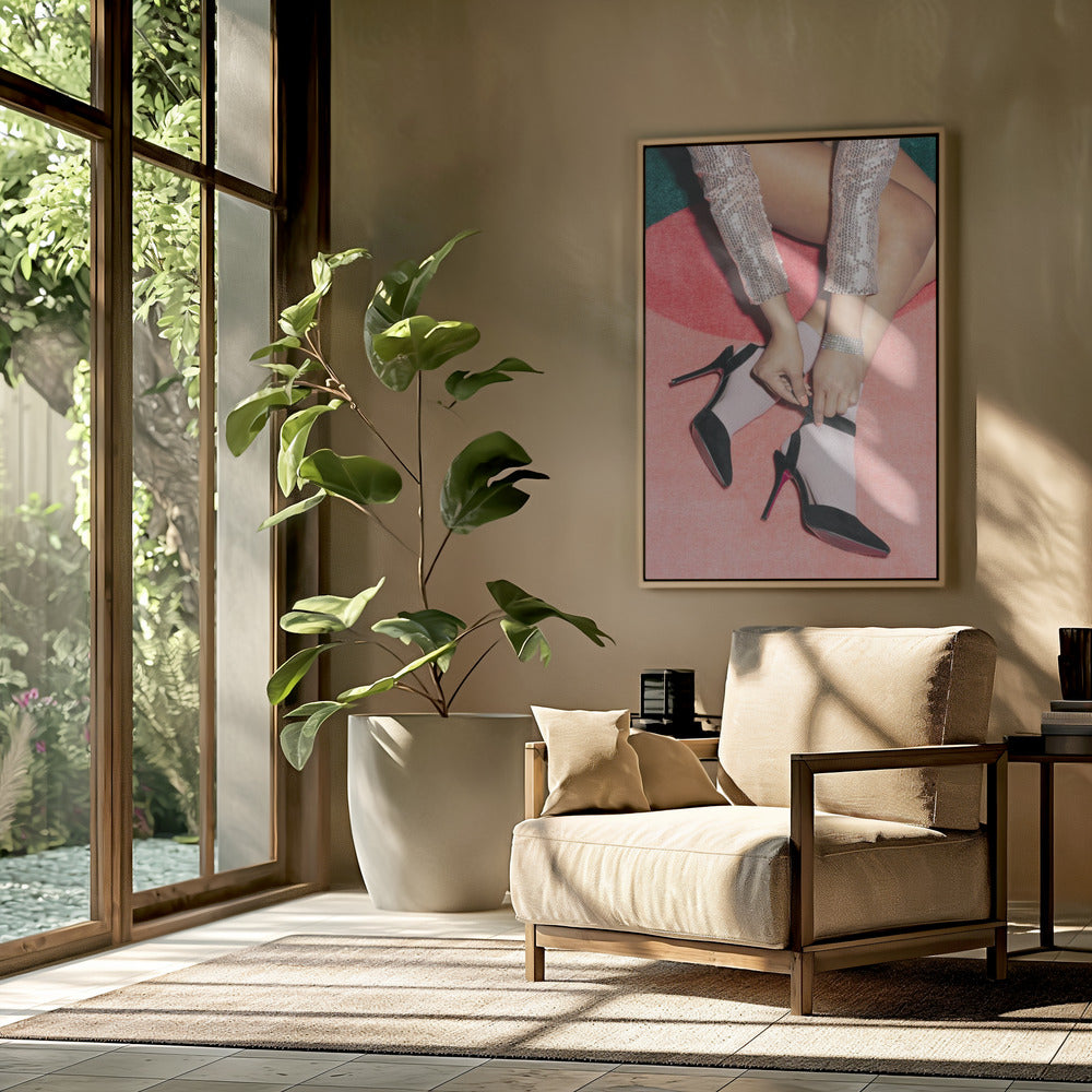 Getting Ready Pink | Poster