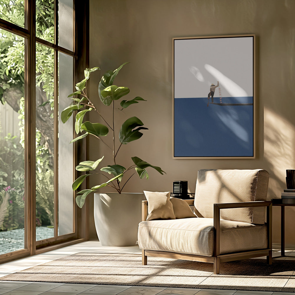 Fishing for compliments | Poster