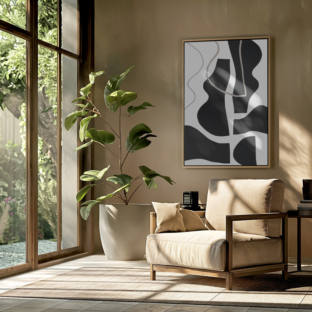 Flowing Silhouettes | Poster