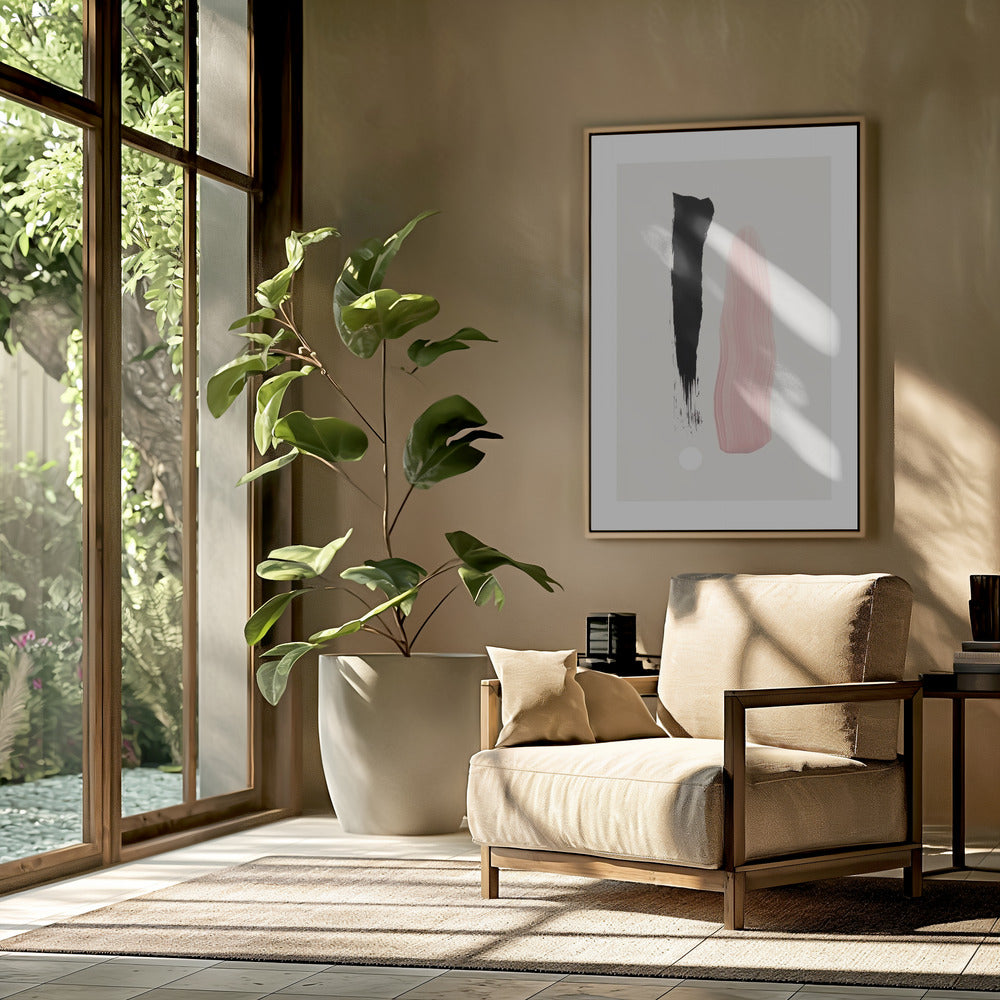 Minimalist Brushstrokes | Poster