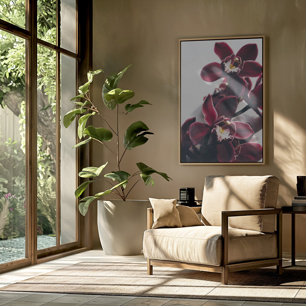 Velvet Orchid Twilight | Poster