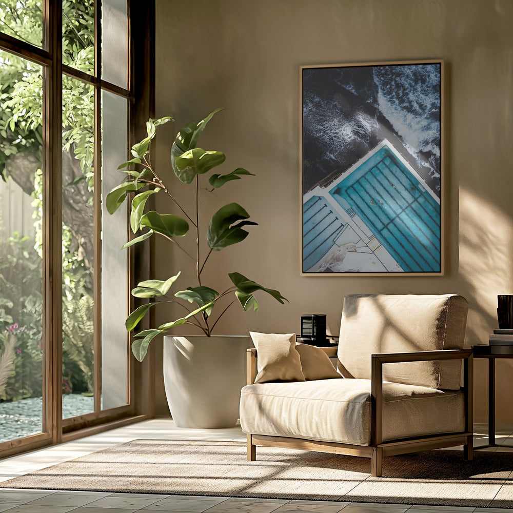 Most famous ocean pool in Australia | Poster