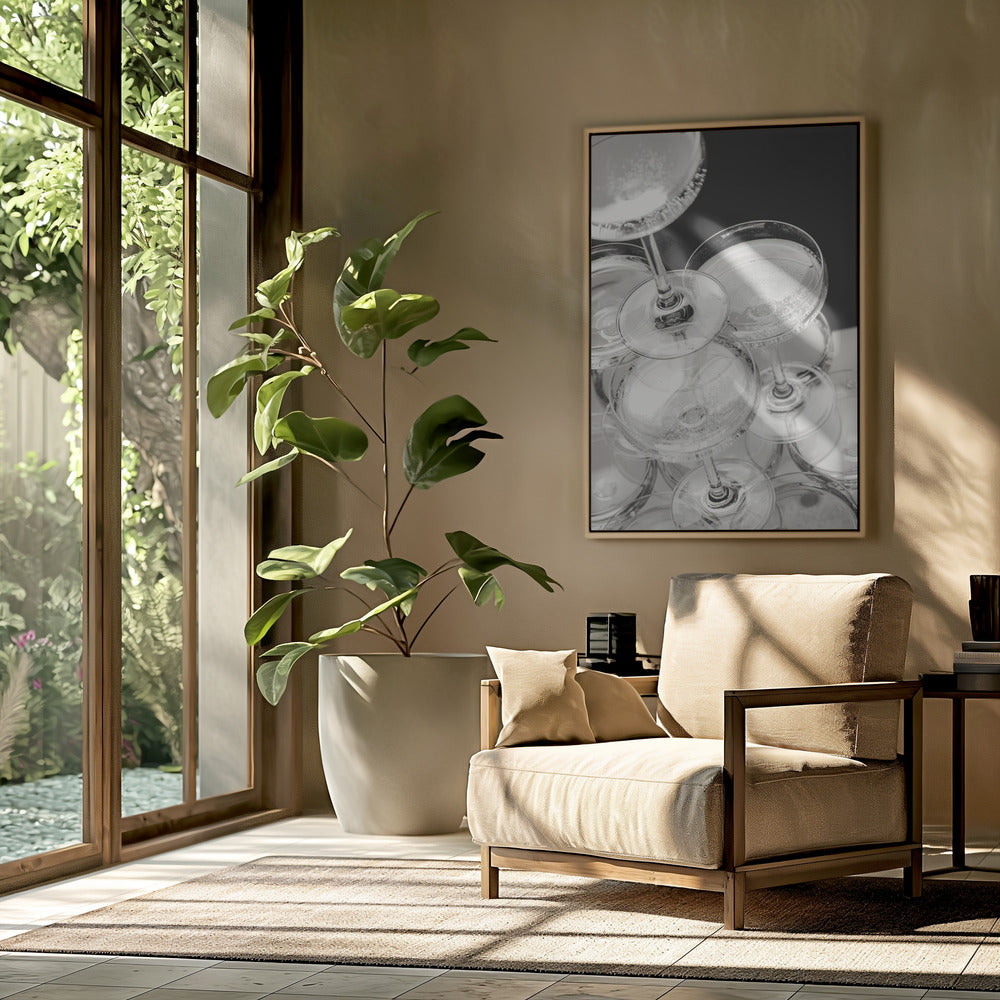 Champagne tower_5 | Poster