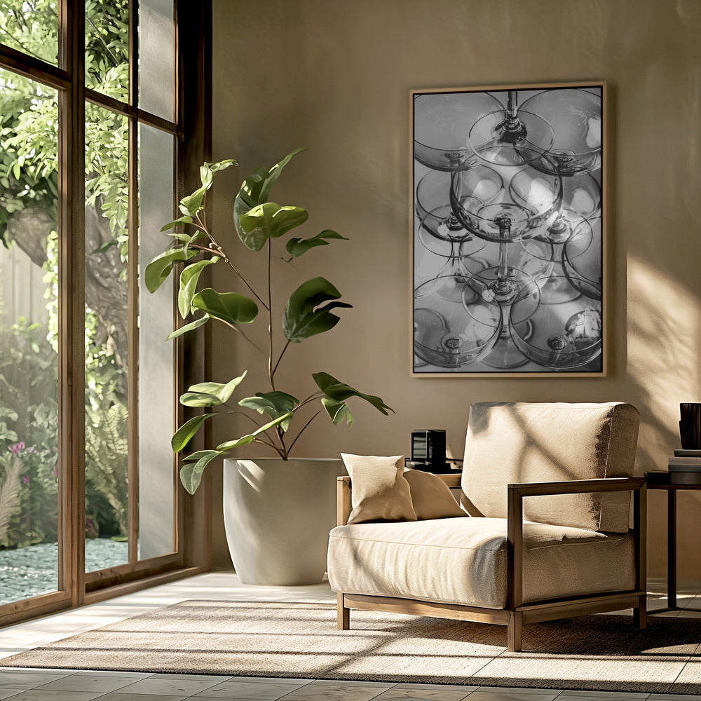 Champagne tower_8 | Poster