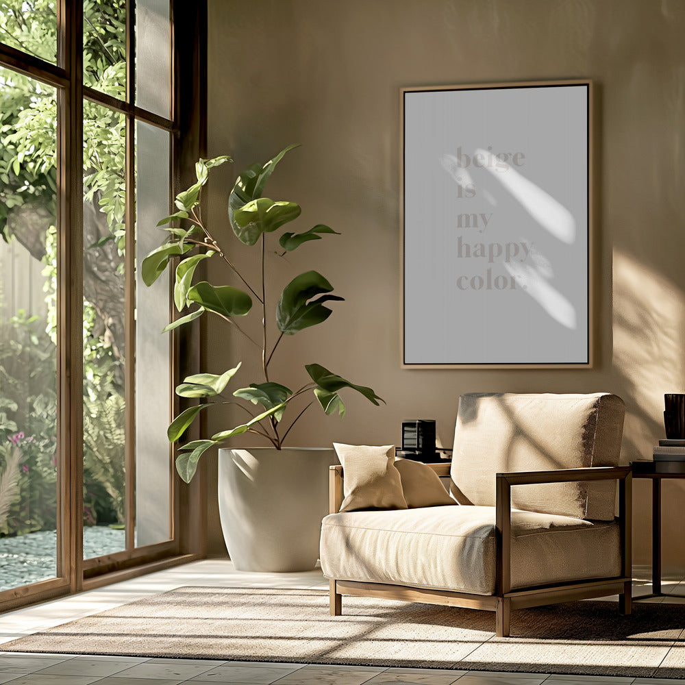 Beige Bliss | Poster