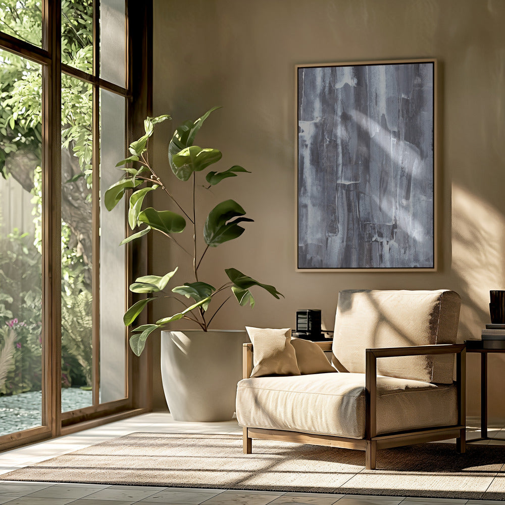 Streaks of Gray and White | Poster